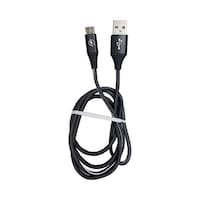 Influence Germany Type C Fast Charging Cable, Black, 1m