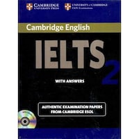 Cambridge University Cambridge Ielts 2: With 2 Audio Cds, Paperback