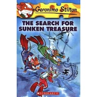 Scholastic Search For Sunken Treasure By Geronimo Stilton, Paperback