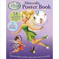 Picture of Parragon Disney Fairies: Flitterfic Poster Book, Paperback