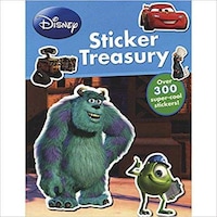 Parragon Disney Pixar Sticker Treasury Book, Paperback