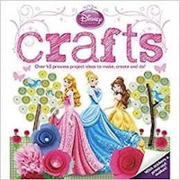 Parragon Disney Princess Crafts Activity Book, Paperback