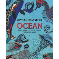 Inspired Colouring Ocean By Dominic Utton, Paperback,
