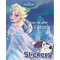 Sbc Disney Frozen Cooling The Snow Copy & Colour Book, Paperback
