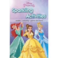 Sbc Disney Princess Sparkling Activities, Paperback
