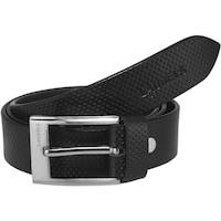 Laurels Leather Belt For Men, Black, Crp-Iii-02