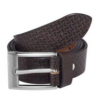 Laurels Leather Belt For Men, Black, Lb-Cl-09