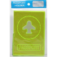 Rag & Sak Airplane Pattern Passport Cover, Green