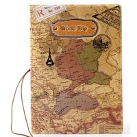 Rag & Sak World Trip Pattern Passport Cover