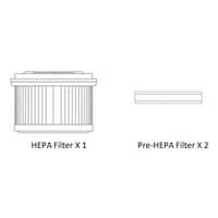 Xiaomi Mi Handheld Vacuum Cleaner Hepa Filter Kit, Grey