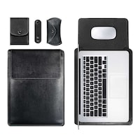 Rag & Sak Laptop Sleeve For Macbook 15 Inch, Black