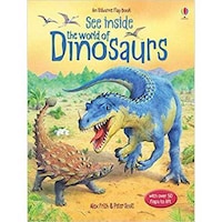 Usborne Publishing See Inside The World Of Dinosaurs, Board Book