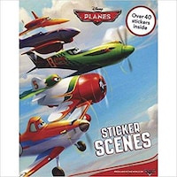 Parragon Disney Planes Sticker Scenes Book, Paperback