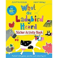 What The Ladybird Heard Sticker Activity Book By Julia Donaldson