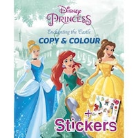 Sbc Disney Princess Enchanting The Castle Copy & Colour, Paperback