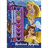 Parragon Disney Princess Radiant Royals Coloring Book