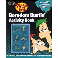 Parragon Disney Phineas & Ferb Boredom Bustin Activity Book, Paperback
