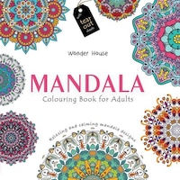 Wonder House Mandala, Colouring Books For Adults With Tear Out Sheets