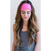 Rag & Sak Non Slip Lightweight Headband, Pink