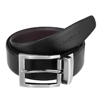 Laurels Leather Belt For Men, Brown & Black, Lb-Elt-Ii-0209