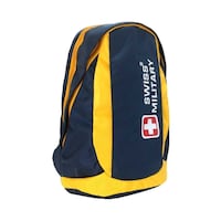 Picture of Swiss Military Polyester Laptop Backpacks, Yellow & Blue