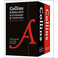 Collins English Dictionary & Thesaurus Boxed Set