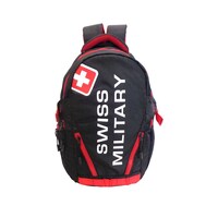 Picture of Swiss Military Polyester Laptop Backpacks, Lbp34, Black