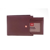 Picture of Swiss Military Bifold Wallets For Men, Brown, Lw31
