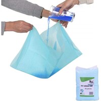 Rag & Sak Pet Disposable Pee Pads, Blue, M, 50 Pcs