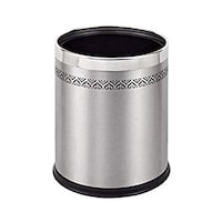 Picture of Grace Kitchen Hotel Room Stainless Steel Silver Waste Bin