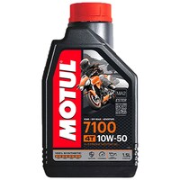 Motul 7100 4T 10W-50 API SN Synthetic Petrol Engine Oil, 1.5 L