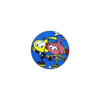 RKN Cartoon Character Printed Round Mouse Pad, Mpadc012040