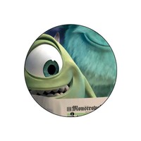Picture of RKN Monsters, Inc. Printed Round Mouse Pad, Mpadc013128