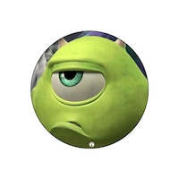 Picture of RKN Mike Wazowski Printed Round Mouse Pad, Mpadc013134