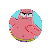 Picture of RKN Patrick Star Printed Round Mouse Pad, Mpadc013138
