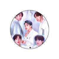Picture of RKN Bts Boys Band Printed Round Mouse Pad, Mpadc013448