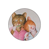 Picture of RKN Puss In Boots Printed Round Mouse Pad, Mpadc015497