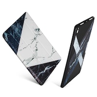 Picture of Rag & Sak Marble Case For Ipad Mini 4, White, Black