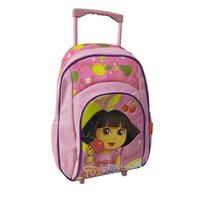 Dora Double Handle Trolley School Bag Set, 16in