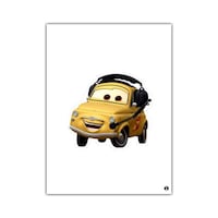 Picture of RKN Car 2 Printed Rectangular Mouse Pad, Mpadr009455