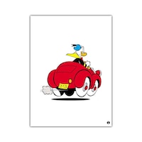 Picture of RKN Donald Duck Printed Rectangular Mouse Pad, Mpadr009478