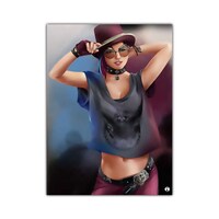 Picture of RKN Stylish Girl Printed Rectangular Mouse Pad, Mpadr009511