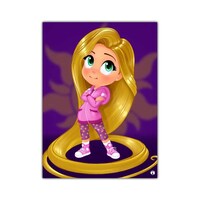 Picture of RKN Rapunzel Printed Rectangular Mouse Pad, Mpadr009884