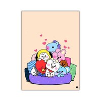 Picture of RKN Cartoon Character Printed Rectangular Mouse Pad, Mpadr009902
