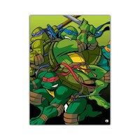 Picture of RKN Ninja Turtle Printed Rectangular Mouse Pad, Mpadr009903