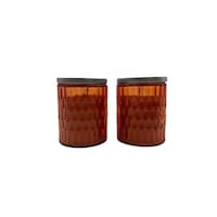 Picture of Byft Home Strawberry Fragrances Colored Candles, 255gm, Pack of 2pcs