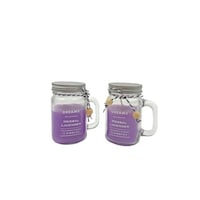 Picture of Byft Home Herbal Lavender Fragrances Jar Candles, 180gm, Pack of 2pcs