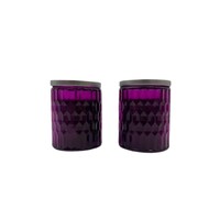 Picture of Byft Home Herbal Lavender Fragrances Colored Candles, 255gm, Pack of 2pcs