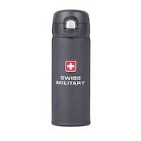 Picture of Swiss Military Stainless Steel Vacuum Flask, 350Ml, Black