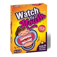 Picture of Watch Ya’ Mouth Family Edition, The Authentic, Hilarious, Mouth Guard Party Game